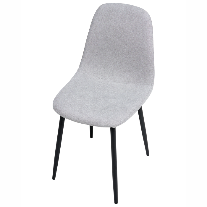 Set de 4 scaune dining CRANDALL  Gri deschis [7]