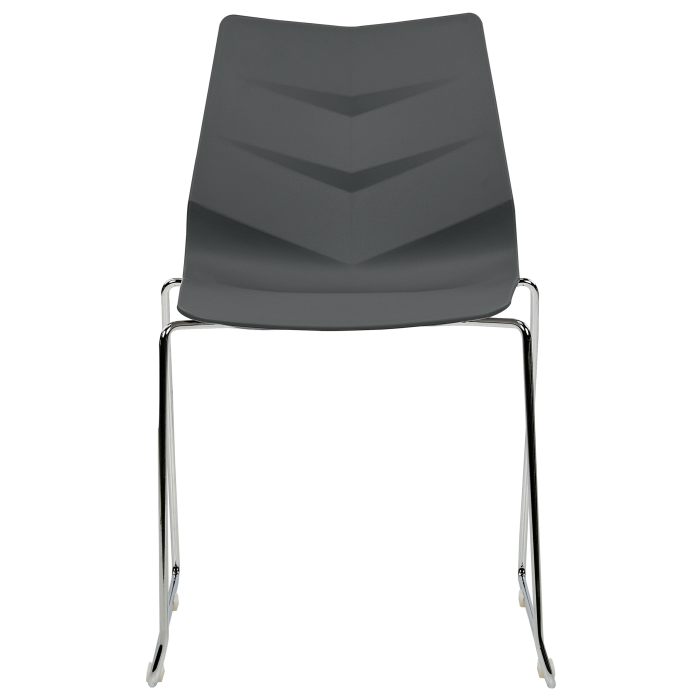 Set de 4 scaune dining HARTLEY Gri închis [5]