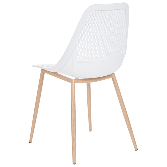Set de 4 scaune dining HAZELTON Alb [5]
