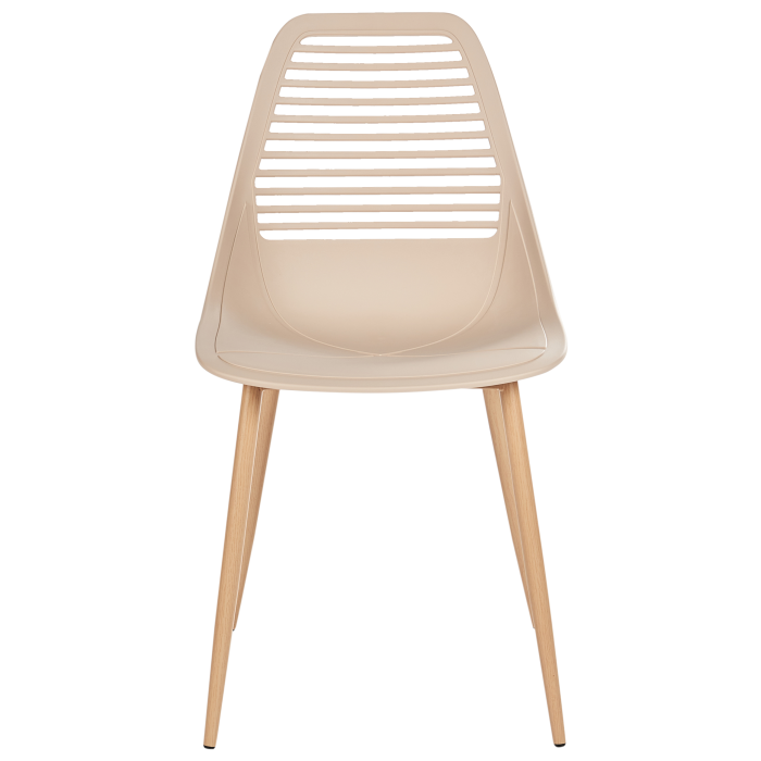 Set of 4 dining chairs MONTELLO Beige [4]
