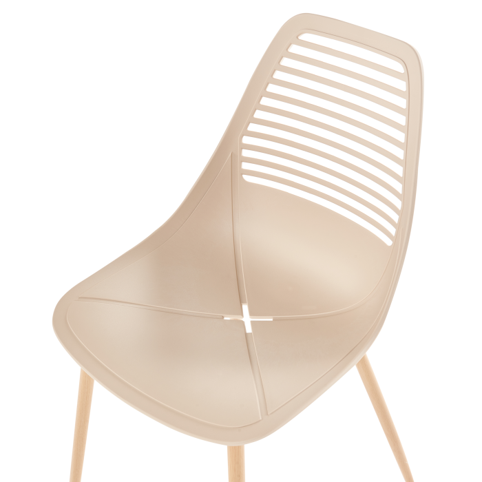 Set of 4 dining chairs MONTELLO Beige [7]