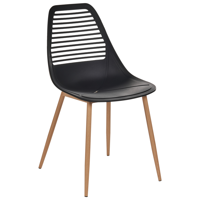 Set de 4 scaune dining MONTELLO Negru [6]