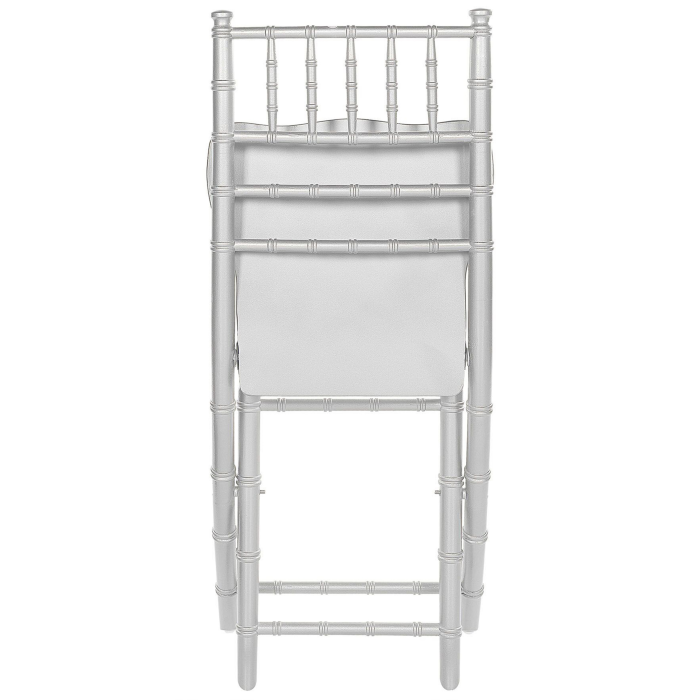 Set de 4 scaune dining Pliabil MACHIAS Lemn de fag Argintiu [8]