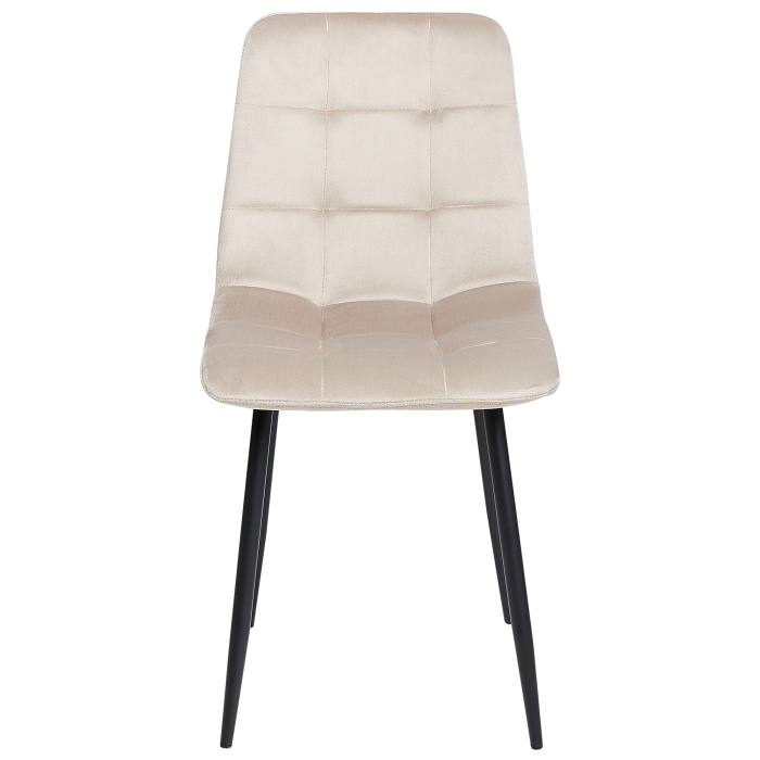 Set de 4 scaune dining POWELL Catifea Bej [5]