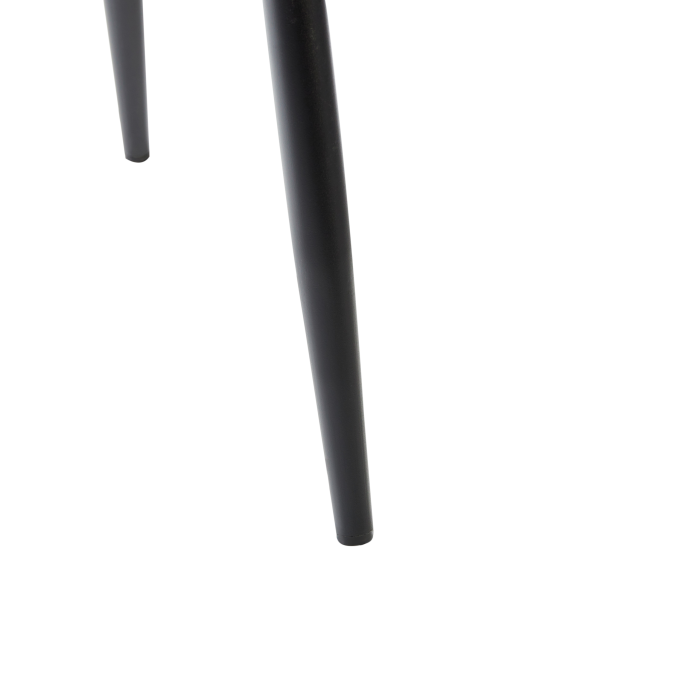 Set de 4 scaune dining POWELL Catifea Negru [8]