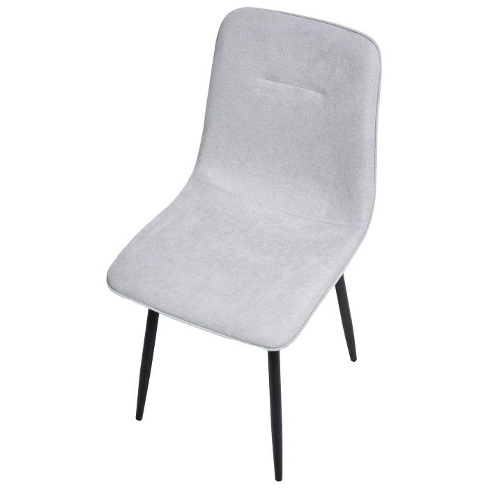 Set de 4 scaune dining TUSCOLA  Gri deschis [7]