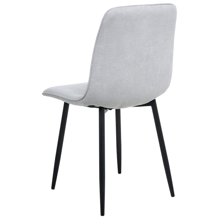 Set de 4 scaune dining TUSCOLA  Gri deschis [6]