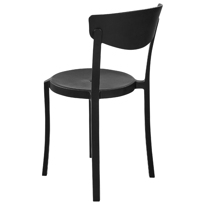 Set de 8 scaune dining VIESTE Negru [6]