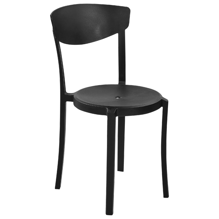 Set de 8 scaune dining VIESTE Negru [4]