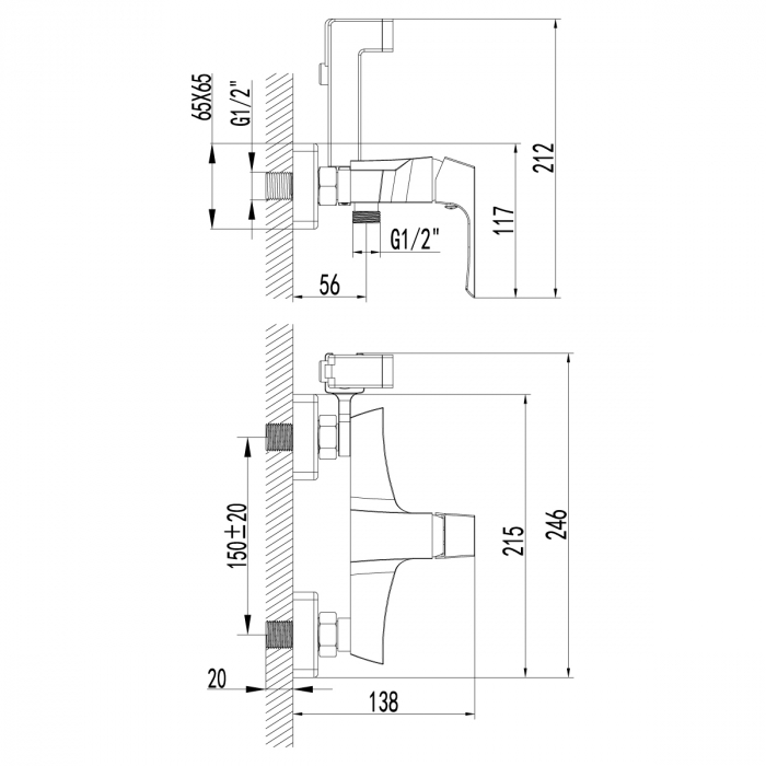 Set de Baie Lemark LM4562С + LM4518C [5]