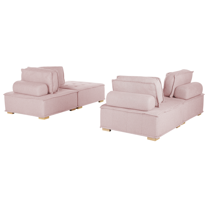 TIBRO 4-seater modular living room set Pink [5]