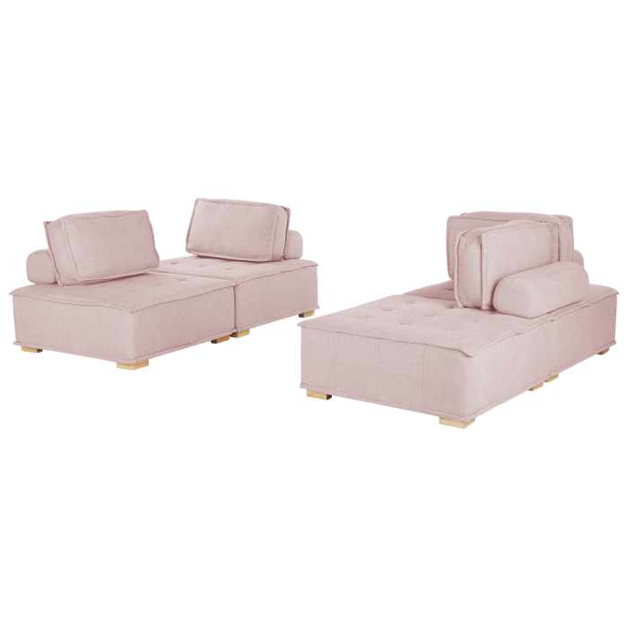 TIBRO 4-seater modular living room set Pink [2]