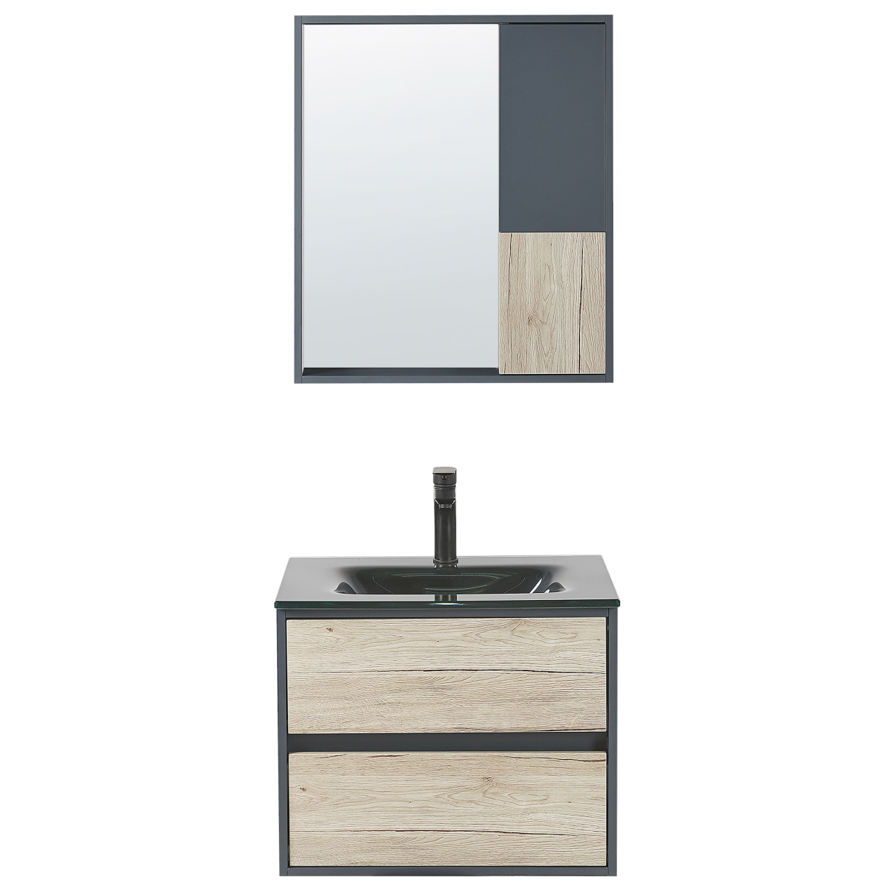 Bathroom Furniture Set TERUEL Grey [4]