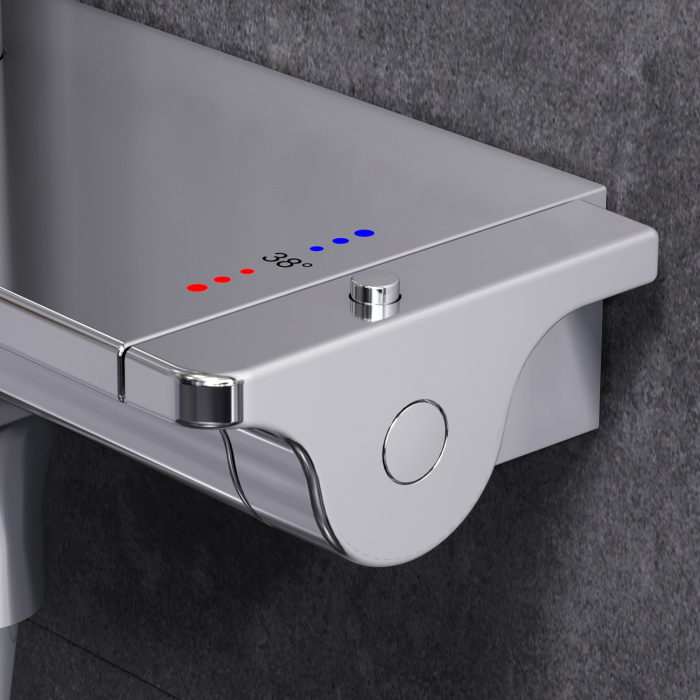 Spirit 2.0 ShowerSpot with thermostatic shelf mixer, chrome [10]