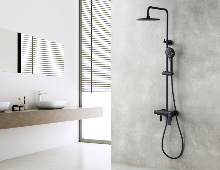 Set de Dus Lemark Bronx LM3762BL Negru | Sanitare-online.ro [2]