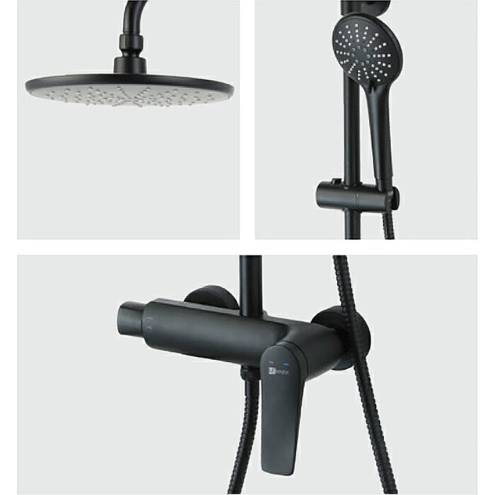Set de Dus Lemark Bronx LM3760BL Negru [6]