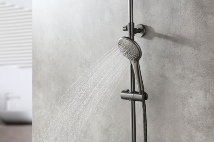 Set de Dus cu Termostat Lemark Bronx LM3770GM Grafit | Sanitare Online [3]