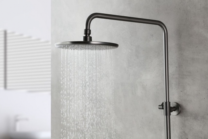 Set de Dus cu Termostat Lemark Bronx LM3770GM Grafit | Sanitare Online [4]
