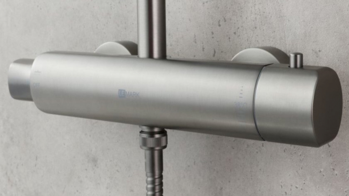 Set de Dus cu Termostat Lemark Bronx LM3770GM Grafit | Sanitare Online [8]