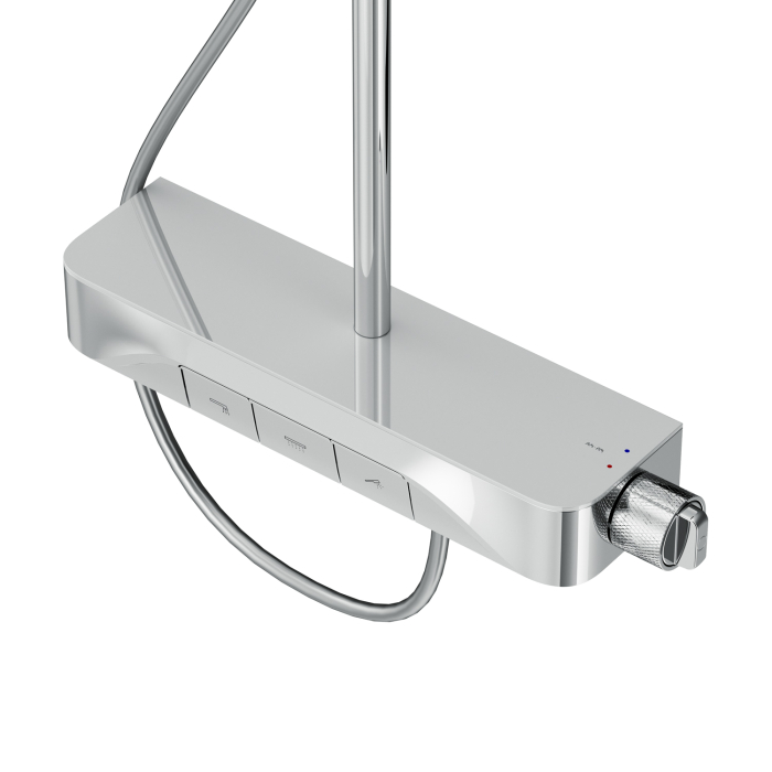 Func ShowerSpot with shelf mixer, chrome [9]