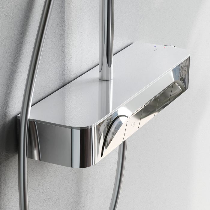 Func ShowerSpot with shelf mixer, chrome [7]