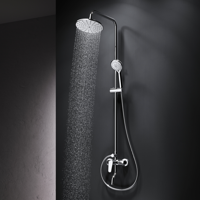 F0783900 Play, ShowerSpot with mechanical shower mixer, chrome [8]