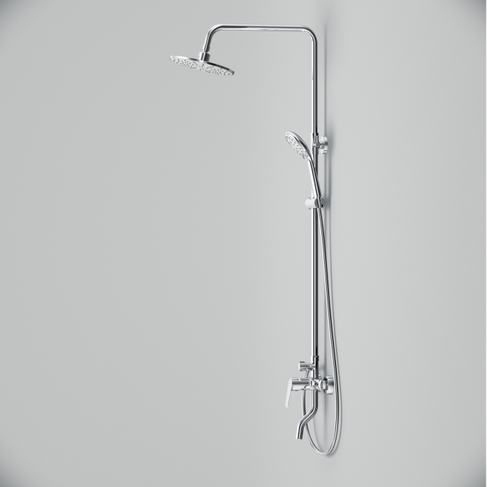 F0783900 Play, ShowerSpot with mechanical shower mixer, chrome [14]