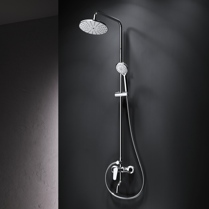 F0783900 Play, ShowerSpot with mechanical shower mixer, chrome [4]