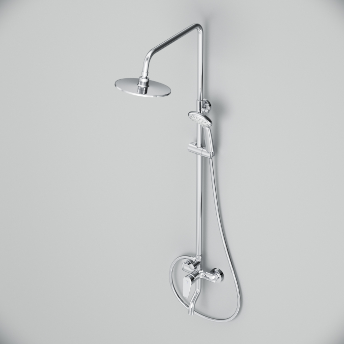 F0783900 Play, ShowerSpot with mechanical shower mixer, chrome [15]