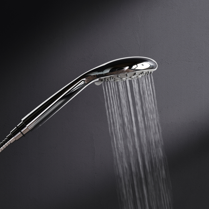 F0783900 Play, ShowerSpot with mechanical shower mixer, chrome [13]
