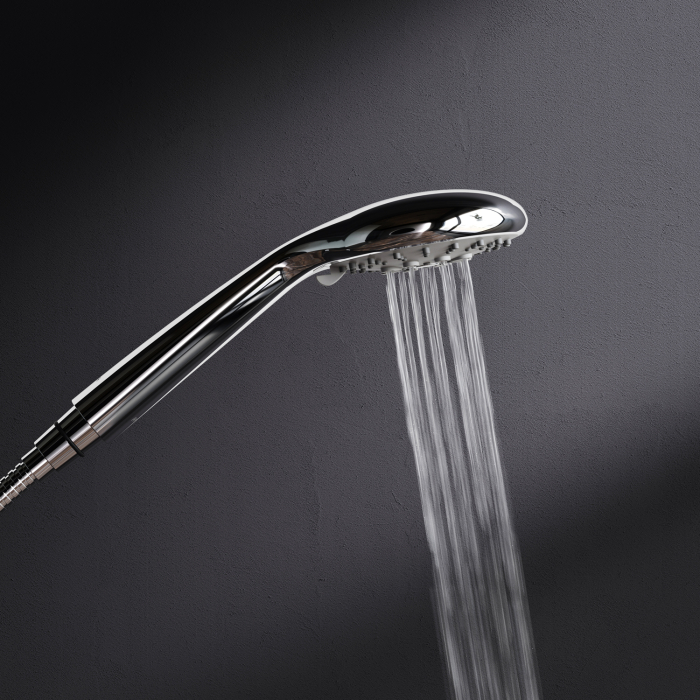 F0783900 Play, ShowerSpot with mechanical shower mixer, chrome [10]