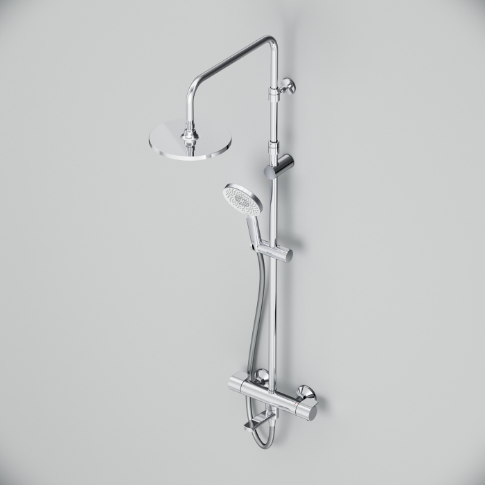 X-Joy ShowerSpot with thermostatic bath and shower mixer, chrome [8]