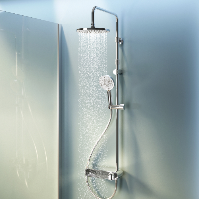 Sistem dus AM.PM X-Joy F0785A600, finisaj cromat [4]