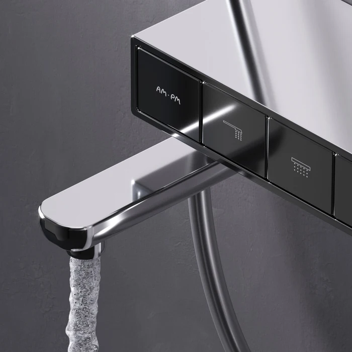 X-Joy S ShowerSpot with thermostaticshelf mixer, chrome [3]