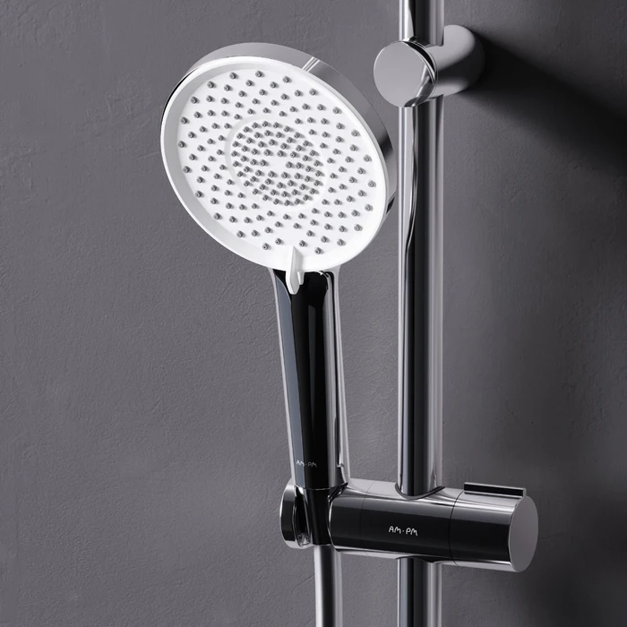 X-Joy S ShowerSpot with thermostaticshelf mixer, chrome [4]