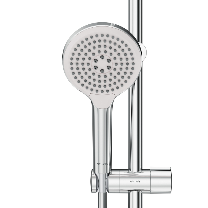 Flash ShowerSpot with shelf mixer, chrome [9]