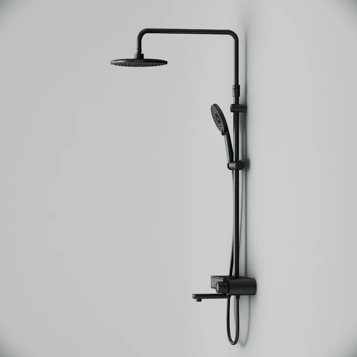 Sistem dus X-Joy F0785B322, baterie termostatata, finisaj negru mat [5]