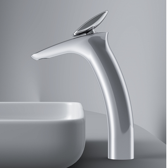 Spirit V2.0 Baterie monocomandă înaltă lavoar, crom [3]