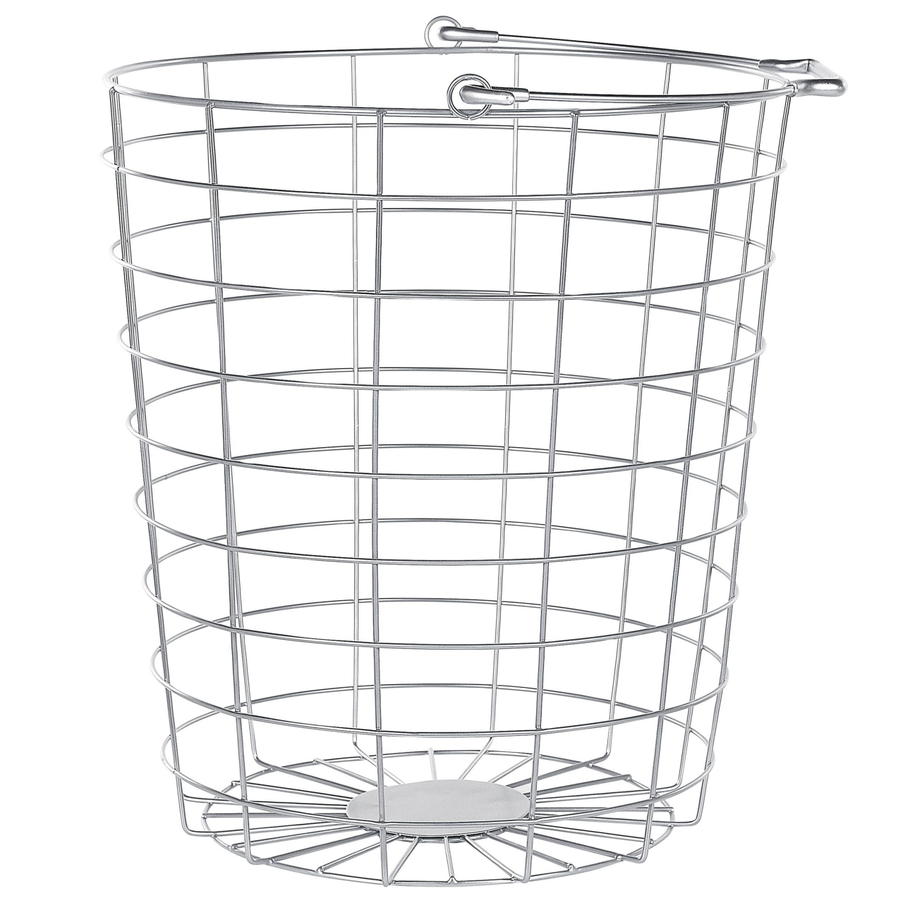 AYAPAL basket holder with wheels Metal Silver [4]