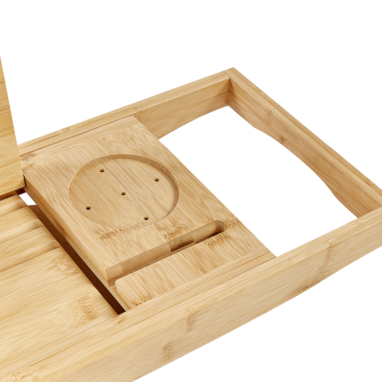 Bathroom tray LOWES Bamboo wood Light brown [8]