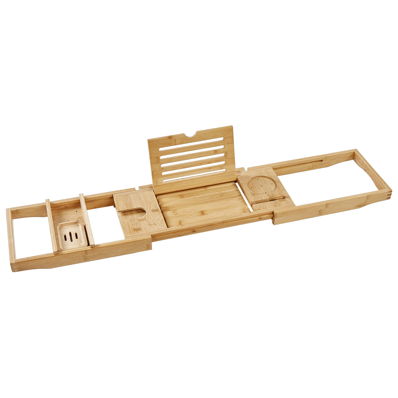 Bathroom tray LOWES Bamboo wood Light brown [5]