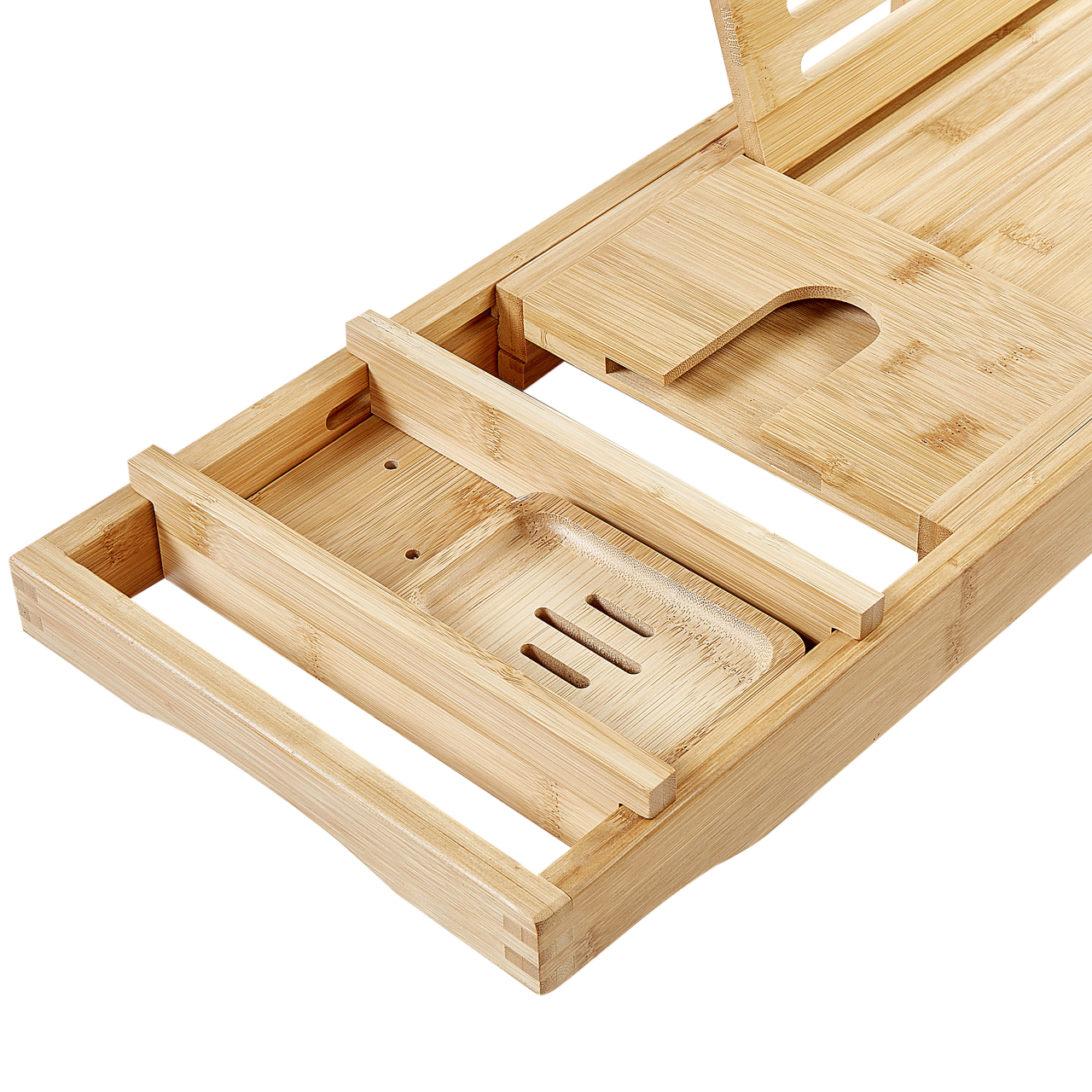 Bathroom tray LOWES Bamboo wood Light brown [7]