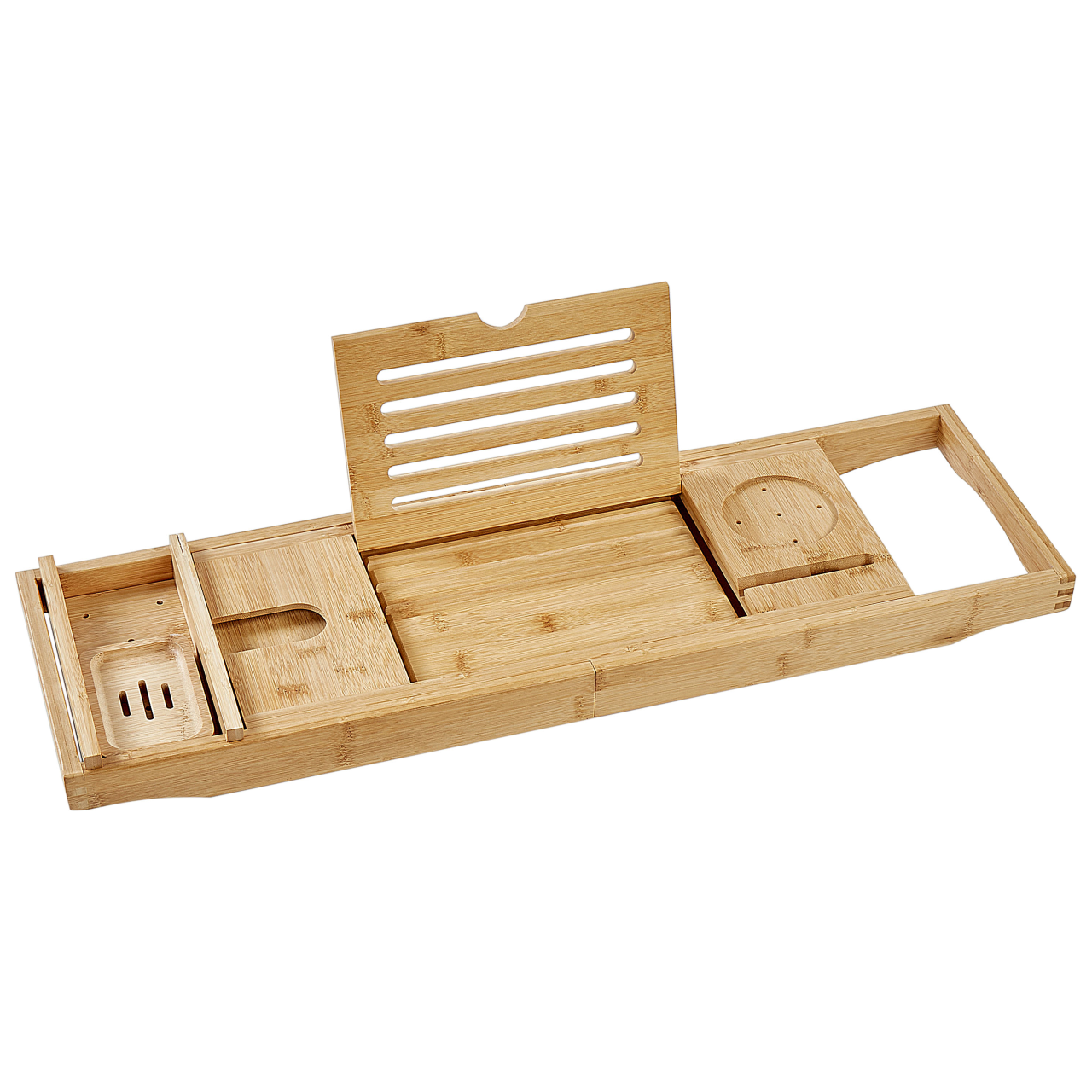 Bathroom tray LOWES Bamboo wood Light brown [4]