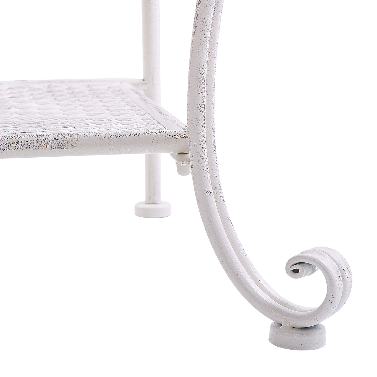 Shelving unit PAVONA Metal 94 cm 50 cm Light beige [8]