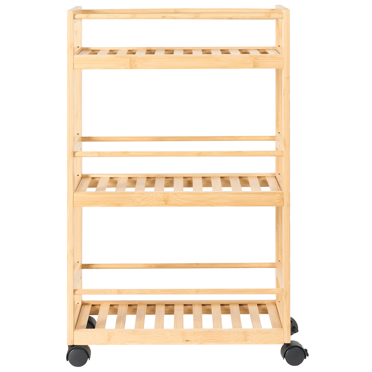 Shelving unit QUINTAY Bamboo Wood Light Brown [4]