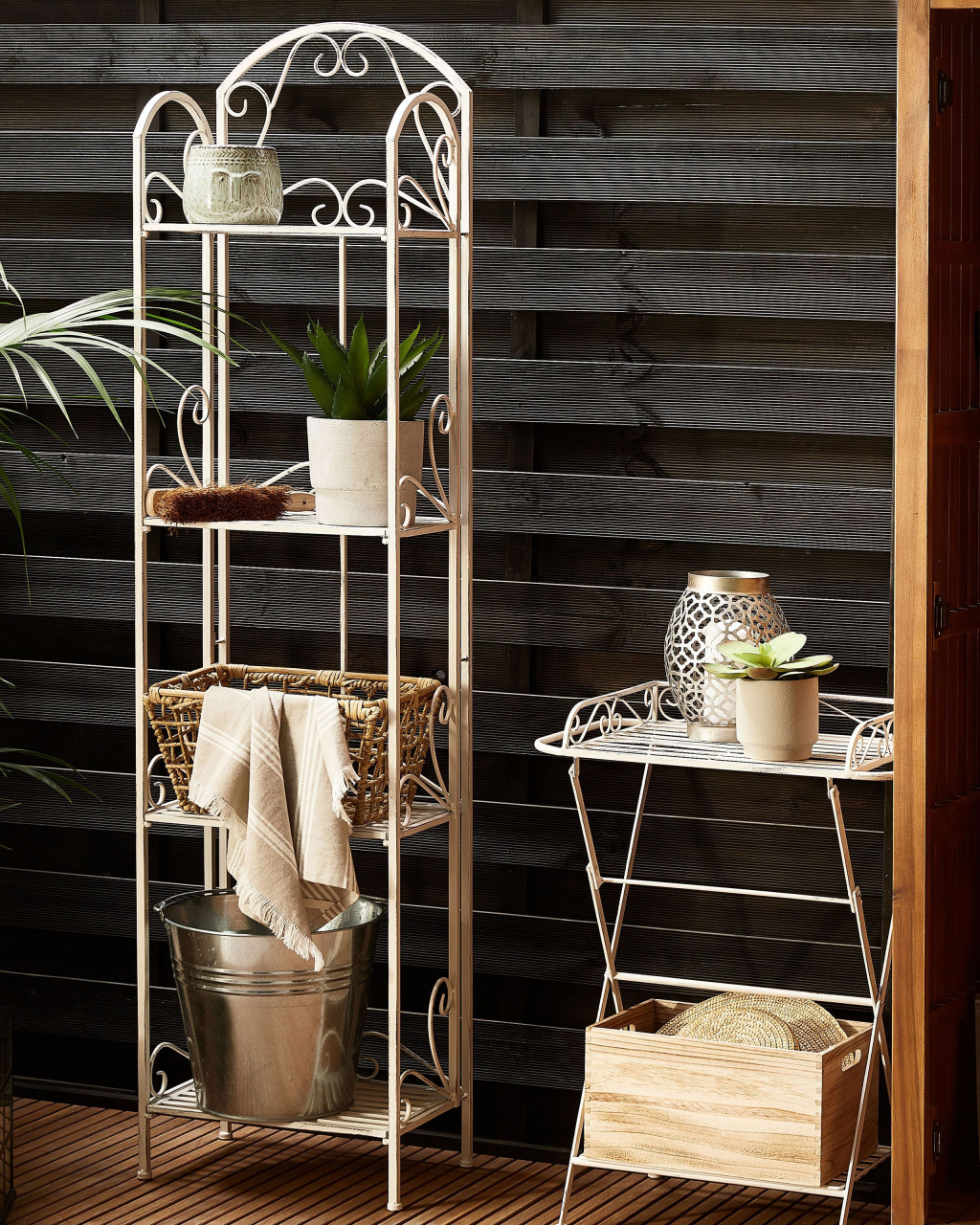 VALDIVIA shelving unit Metal 40 cm 27 cm White [1]