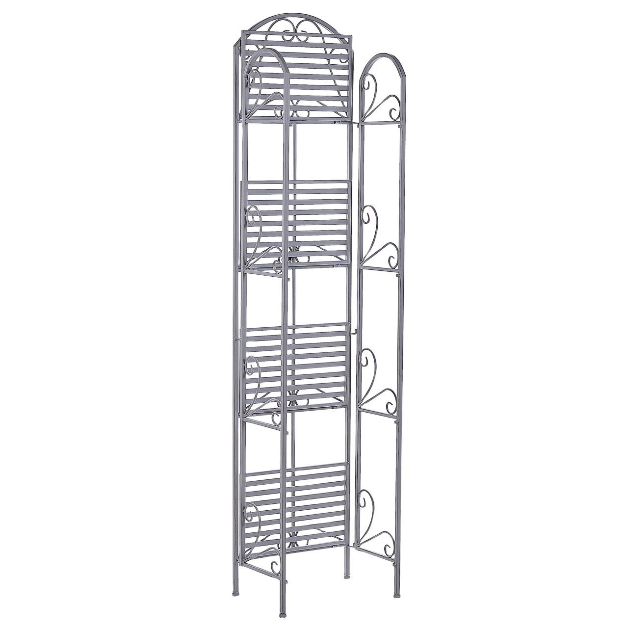 VALDIVIA Metal shelf unit Grey [5]