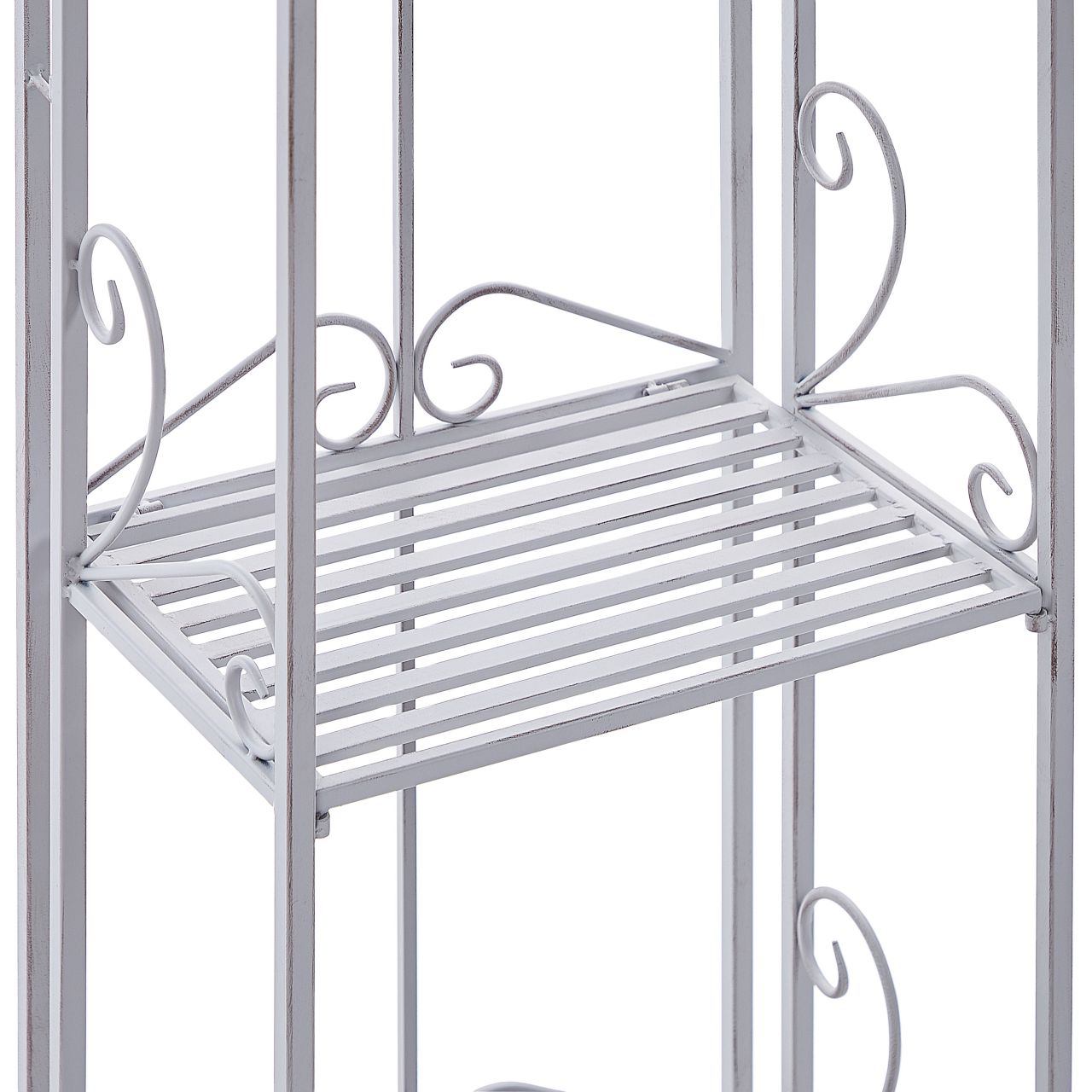 VALDIVIA Metal shelf unit Grey [7]