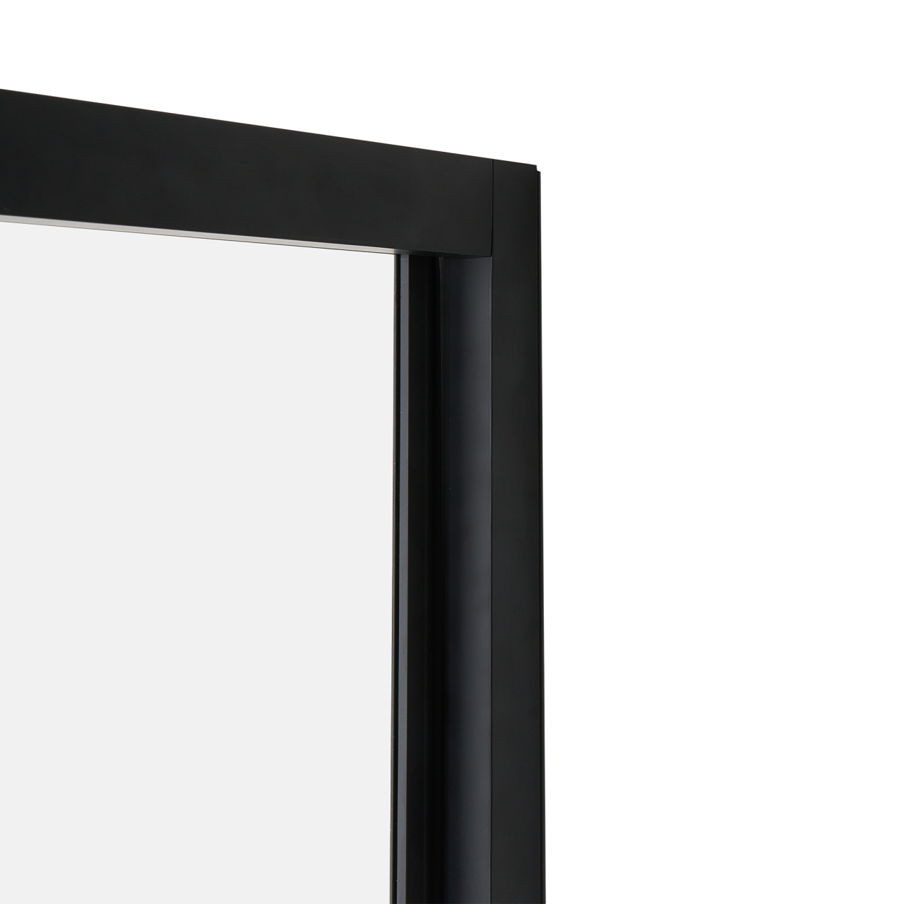 NELTUME folding shower door 80 x 190 cm Black [5]