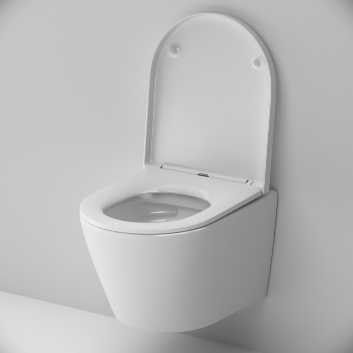 Vas WC suspendat AM.PM Flash CNA1700SC, alb, evacuare orizontala, 36 x 50 x 39 cm, capac WC inclus [8]